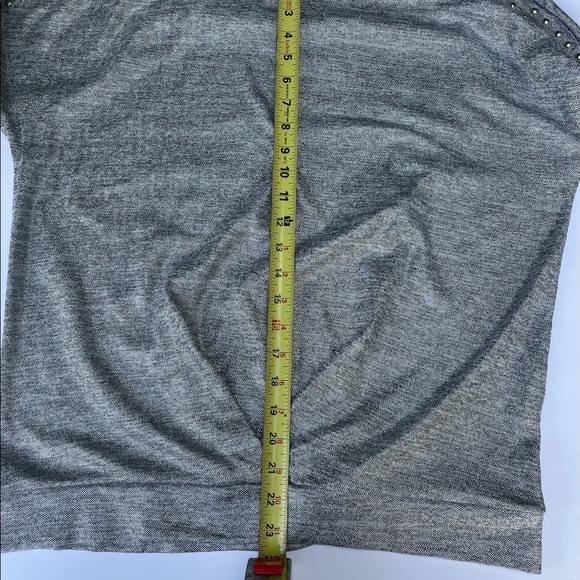 Silver Top with Stud Details - Picture 5 of 10